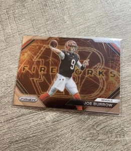 Joe Burrow 2023 Panini Prizm Fireworks Insert #F-8  - Picture 1 of 2