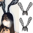 Schmuck Schwarz Bunny Ears Headband Kaninchen Maske der Augen Party der Kostme