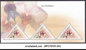 GUINEA - 2011 ORCHIDS / FLOWERS - MIN. SHEET MNH - Picture 1 of 1