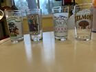 Belmont Stakes & Breeders Cup Horse Racing Souvenir Glasses (8)
