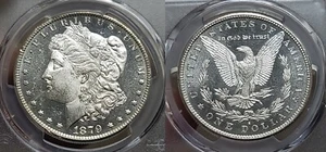 1879 S Morgan Silver Dollar $1 PCGS MS 63PL - Picture 1 of 9