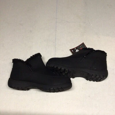 Botines impermeables Totes Andi para mujer - negros - talla 6W cremallera impermeable V19 Foto 1 de 4