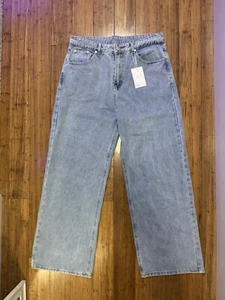 Light Blue Vintage Baggy Jeans - Picture 1 of 6