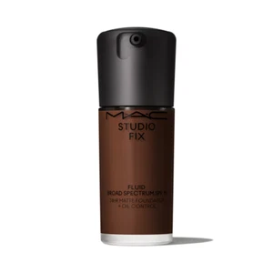 NW65 MAC STUDIO FIX FLUID BROAD SPECTRUM SPF 15 - 24HR MATTE FOUNDATION - Picture 1 of 3