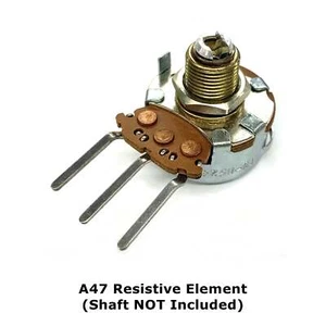 Clarostat A47-750K-S, 1/2W 750K Ohm Linear Potentiometer Element ~ NO SHAFT - Picture 1 of 1