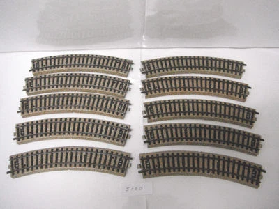 Marklin 5100 HO M Track Curve 10 Items - Image 1 of 4
