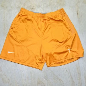 USED XL UTEP Miners Football Nike Pick Axe Team Issue Shorts Orange Side Pockets - Picture 1 of 13