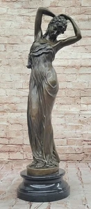 Escultura clásica de bronce de Venus de mujer hermosa por A. Moreau decoración del hogar venta - Imagen 1 de 10