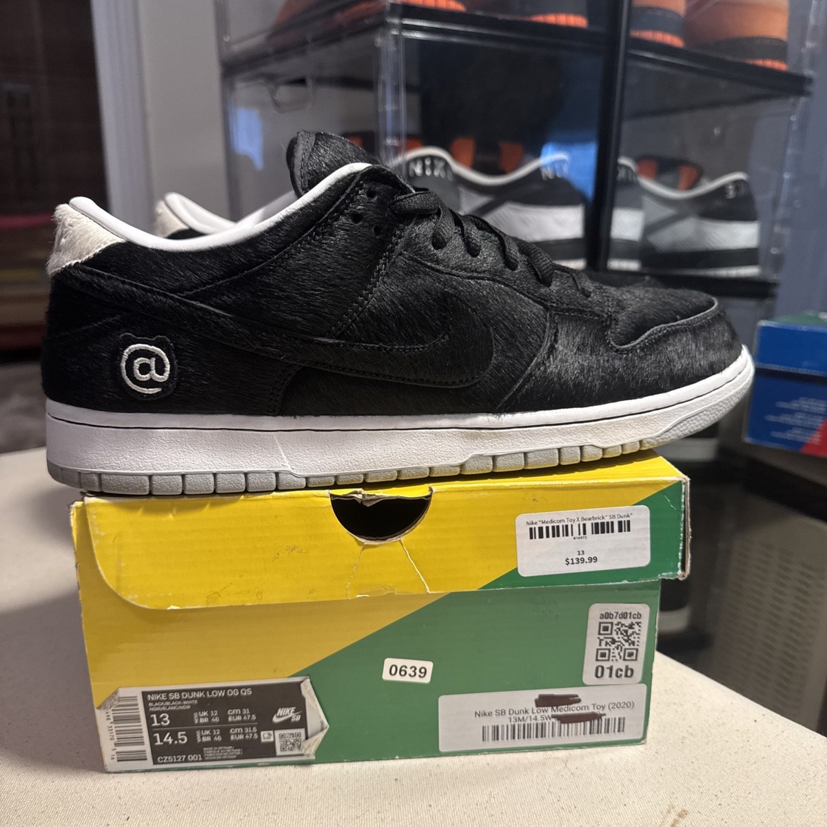 Nike Medicom Toy x Dunk SB Low BE@RBRICK for Sale Nike Medicom Toy x Dunk SB Low BE@RBRICK for Sale