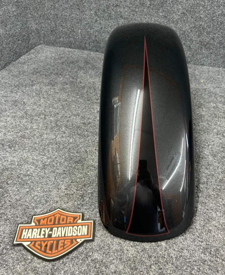 OEM HARLEY-DAVIDSON 00-17 FLSTF Fat Boy Softail Front Fender - Imagem 1 de 4