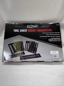 Werkzeugtruhe Steckschlüssel Organizer, 6 ineinandergreifende Fächer, tolles Weihnachtsgeschenk-Neu - Bild 1 von 4