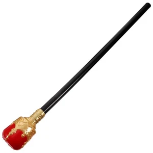 Scettro Puntelli Cosplay Decorazione Uomo Halloween Re Costume Accessori Bastone - Foto 1 di 12