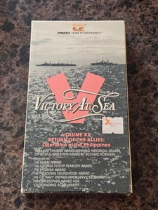 BRAND NEW Victory At Sea Vol 20 Return Of The Allies (VHS; 1984) RARE Sealed OOP - Picture 1 of 6