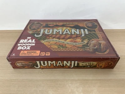 JUMANJI: Real Wooden Box Board Game A Game For Those Who Seek To Find NEW Sealed - Image 1 of 4