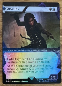 Magic The Gathering Assassin's Creed, Lydia Frye - Lámina de vitrina - Imagen 1 de 1