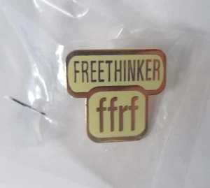 Freethinker FFRF Freedom From Religion Foundation Lapel/Hat/Tie Pin - Picture 1 of 4