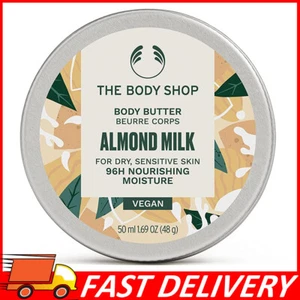The Body Shop Almond Milk Body Butter For Sensitive, Dry Skin, Vegan, 1.7 Oz - Picture 1 of 7