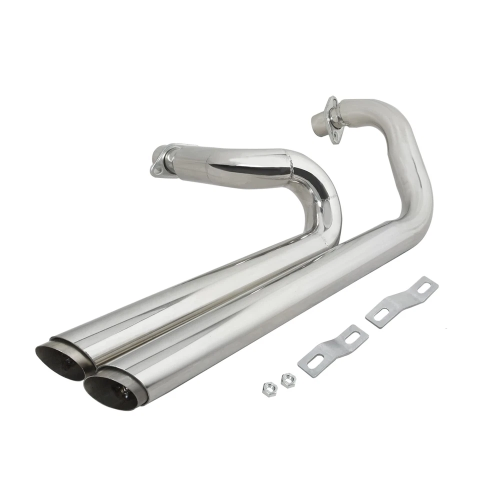 For Honda Shadow Steed 600 VLX 600 VT600 VLX 400 Exhaust Pipes System Foto 1 de 4