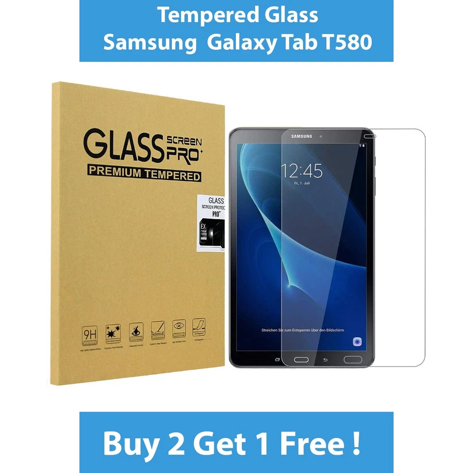 Tempered Glass Screen Protector For Samsung Galaxy Tab A 10.1 inch SM-T580 T585 - Image 1 of 4