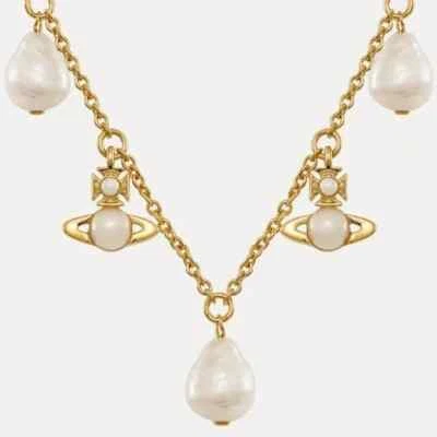 Collar Vivienne Westwood Emiliana en oro. Venta al por menor $350 Foto 1 de 4