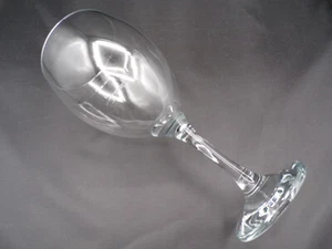 Vintage mundgeblasen Kristall XLarge Weinglas Kelch Eistee Wasser 20oz 9"D25 - Bild 1 von 7