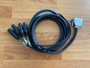 8 Channel Mogami DB25 AES Input cable for OTARI - UFC-24 - Picture 1 of 4