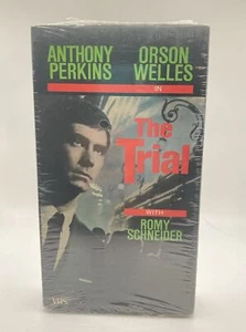 “The Trial” VHS Black & White Anthony Perkins Orson Welles - Picture 1 of 2
