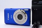 "Exc+5" Canon IXY 210F 12.1MP Digital Camera Blue Body From Japan 996B