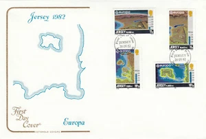 Historical Events EUROPA GB Jersey Cotswold FDC 1982 (88939) - Picture 1 of 1