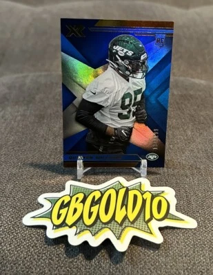 2019 Panini XR - Rookies Blue #148 Quinnen Williams /199 (RC) - Image 1 of 3