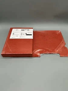 IKEA GJÄTTA Kasten mit Deckel Samt braunrot 18x25x15 cm - Bild 1 von 4