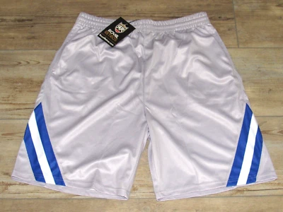 Shorts colorido Dallas Cowboys Team prata azul marinho branco tamanho médio masculino - Imagem 1 de 3
