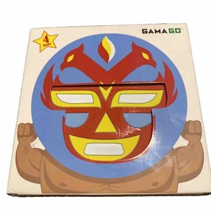 Lucha Libre Coasters NIB Mexican Wrestling 4 Mask Coasters - Picture 1 of 3