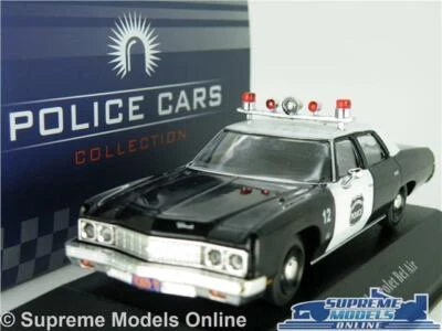 CHEVROLET BEL AIR POLICE MODEL CAR 1:43 SCALE IXO ATLAS 7598003 AMERICAN USA K8 - Image 1 of 4