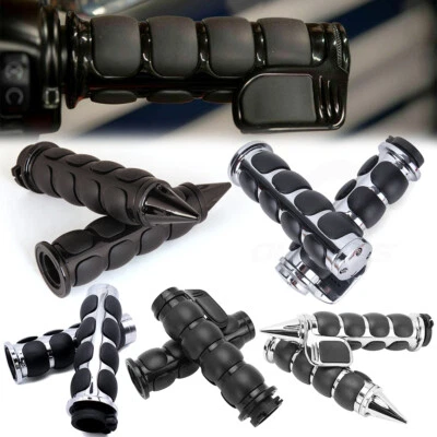 1" Motorcycle Handle Bar Hand Grips For Victory Cross Country Hammer High Ball - Image 1 of 4