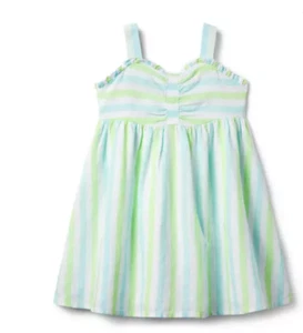 New Limited Edition Capsule Collection Gray Malin x Janie and Jack Striped Dress - Picture 1 of 8