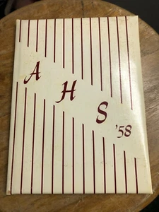 Antigo High School AHS Hi-light 1958 Yearbook Wisconsin Signed/age browning - Picture 1 of 2