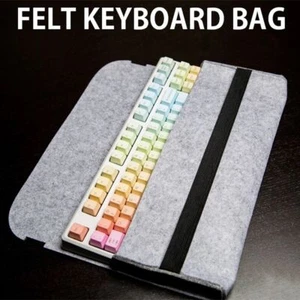Storage Bag Keyboard Felt Bag Keyboard Carrying Case Mechanical Keyboard Bag - Afbeelding 1 van 15