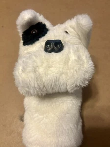 Cubierta de cabeza de golf vintage para perro nómada blanco nómada de colección EE. UU. - Imagen 1 de 7