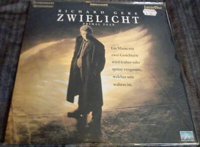 Laser Disc    - ZWIELICHT Primal Fear  -  Richard Gere   - DEUTSCH - - Bild 1 von 2