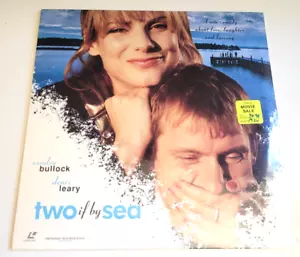 Two if by Sea Laserdisc LD 1996 Widescreen Edition Leary Bullock New Sealed - Imagen 1 de 2
