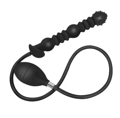 Dilatador anal inflable para hombres dilatador ano glúteos consolador masturbador femenino Foto 1 de 4