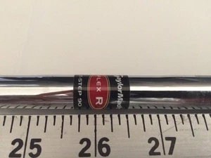 TaylorMade T-Step 90 R Flex 4h 22 Stahl Hybridwelle 0,370" Spitze (Brennerrettung) - Bild 1 von 5