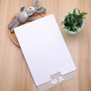 20Pcs Rectangle Dye Sublimation Blank Jigsaw Puzzle Child Toy Heat Transfer DIY - Bild 1 von 9
