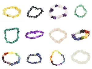 Elastisches Citrin-Armband 16–20cm echt Natursteine Design stilvoll Damen Kinder - Bild 1 von 15