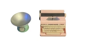 Our Generation Take a Letter Typewriter Accessory Incomplete And Blue Scale - Picture 1 of 5