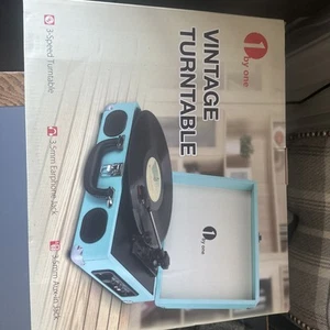 record players/turntables/vintage/not opened/brand new/ original packaging - Picture 1 of 4