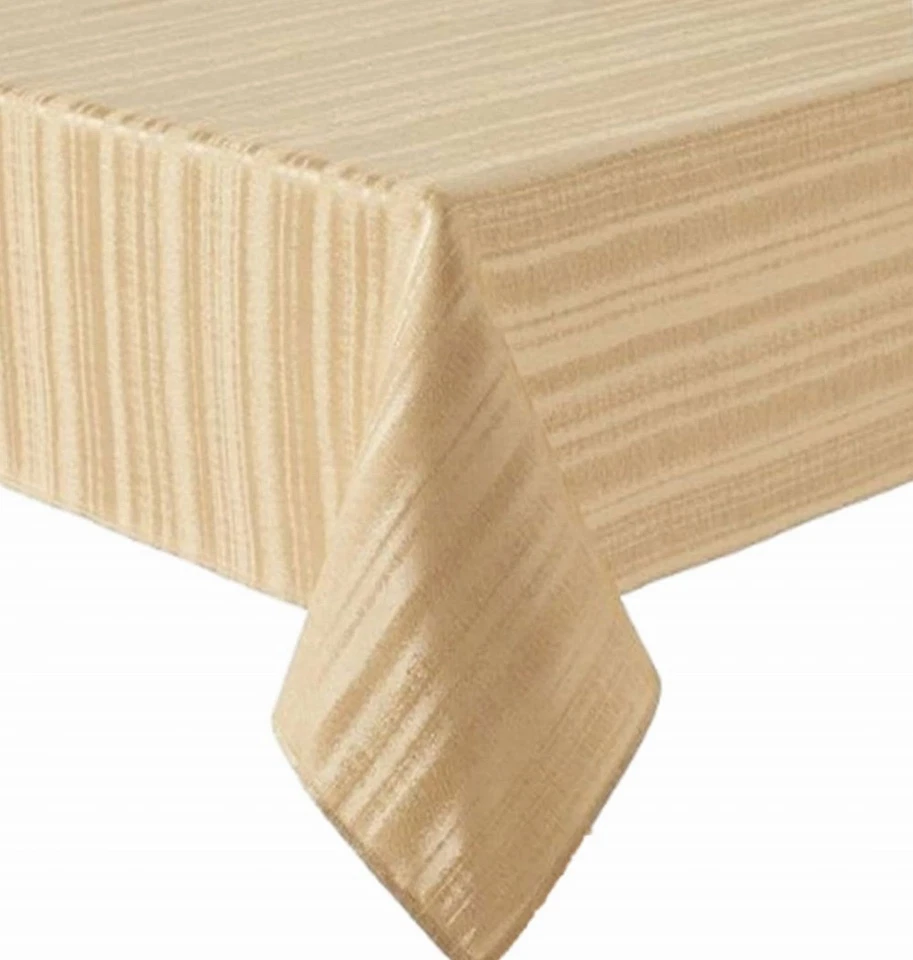 St Nicholas Square Shine Bright Gold Tablecloth Fabric Table Cloth 60x102 Ob - Image 1 of 1