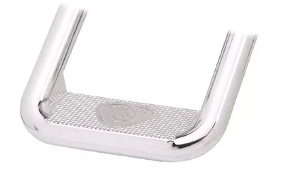 Carr 101242 Set of 2 Silver 10" Direct Fit Flat Steps for 07-18 Jeep Wrangler JK Foto 1 de 4