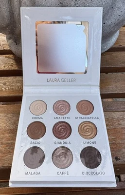 Laura Geller Baked Gelato Swirl Eyeshadow Palette 9 Creamy Eyeshadows Natural - Image 1 of 4